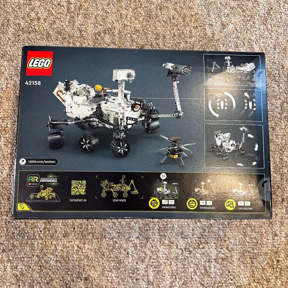NEW in box LEGO TECHNIC: NASA Mars Rover Perseverance (42158) - Picture 4 of 7